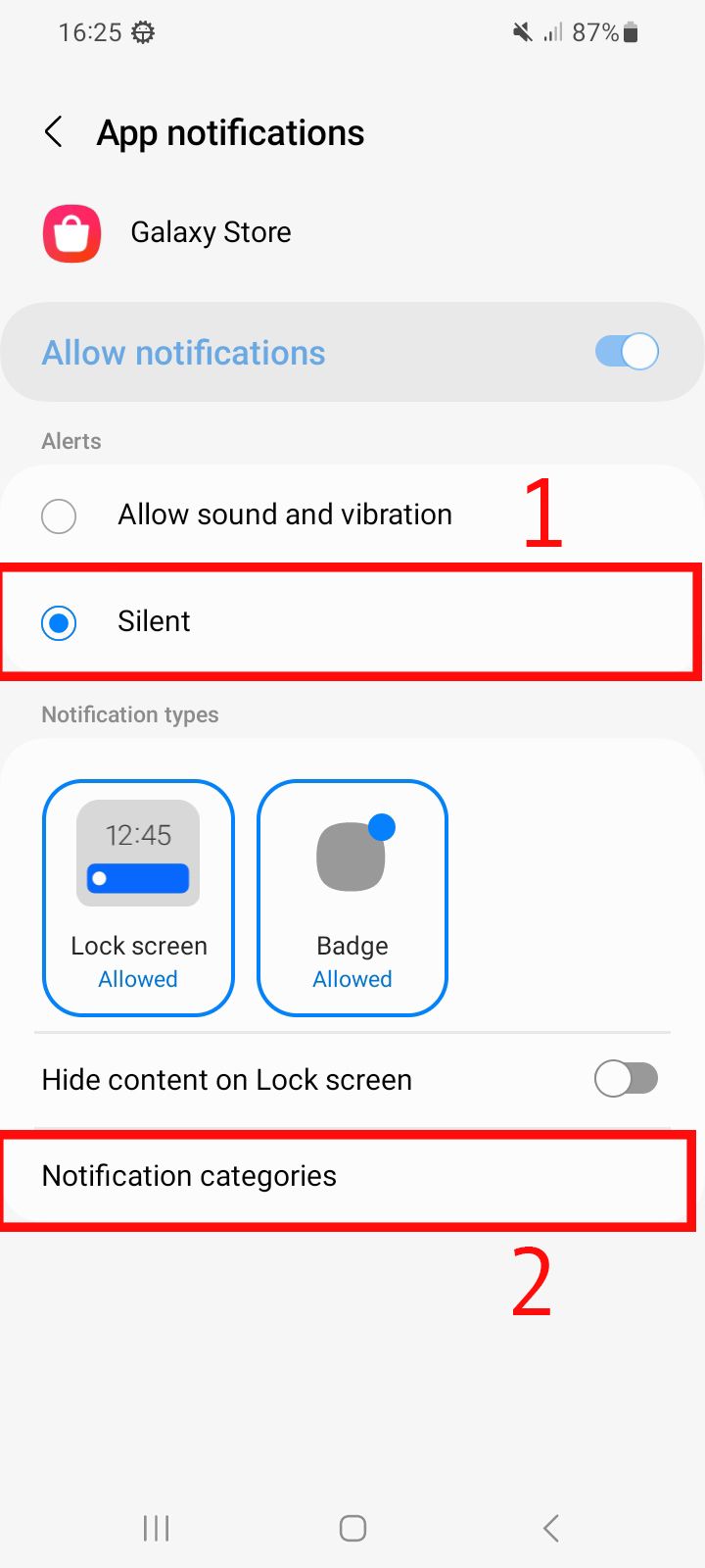 Samsung Galaxy Store: How to turn off ads and notifications