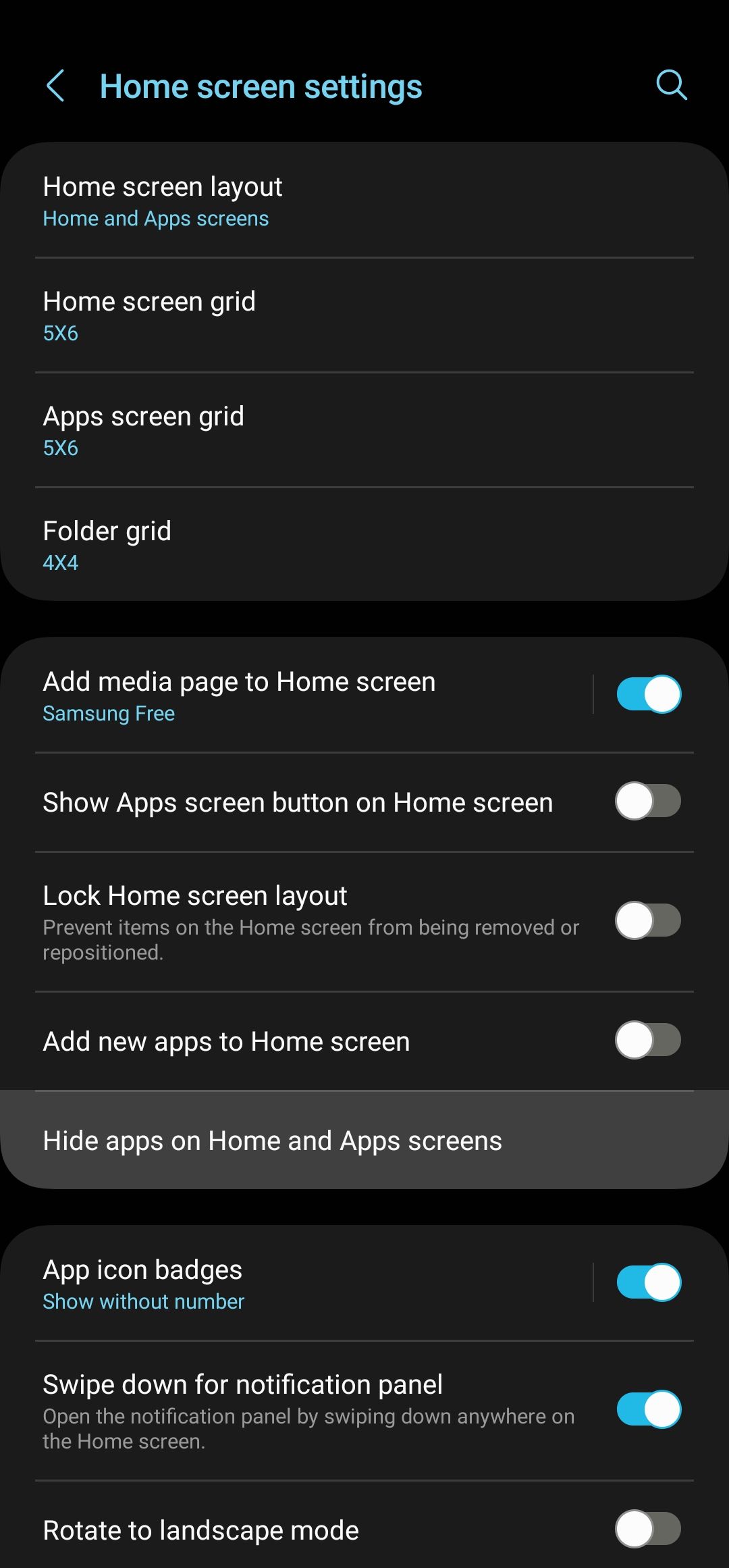 one ui home