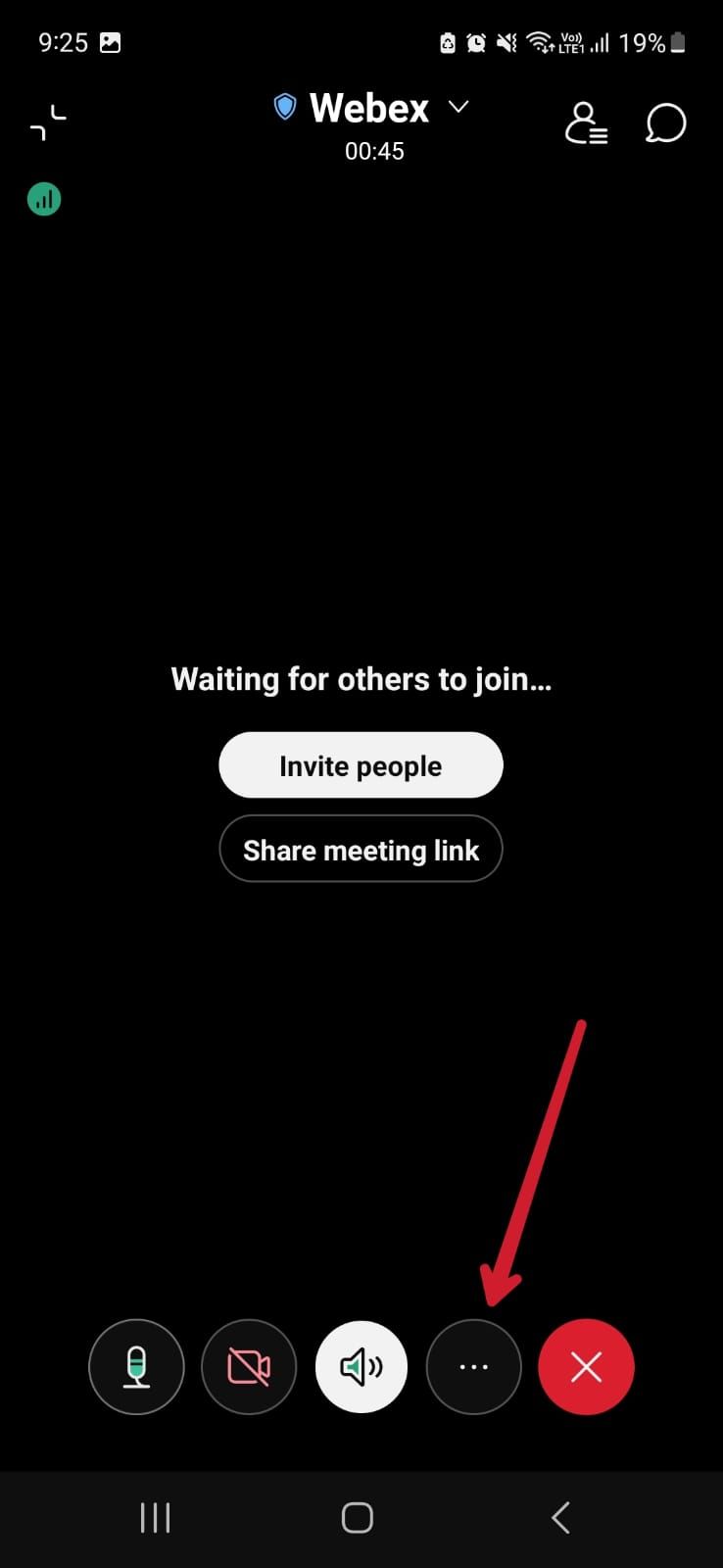 How to record a ex meeting