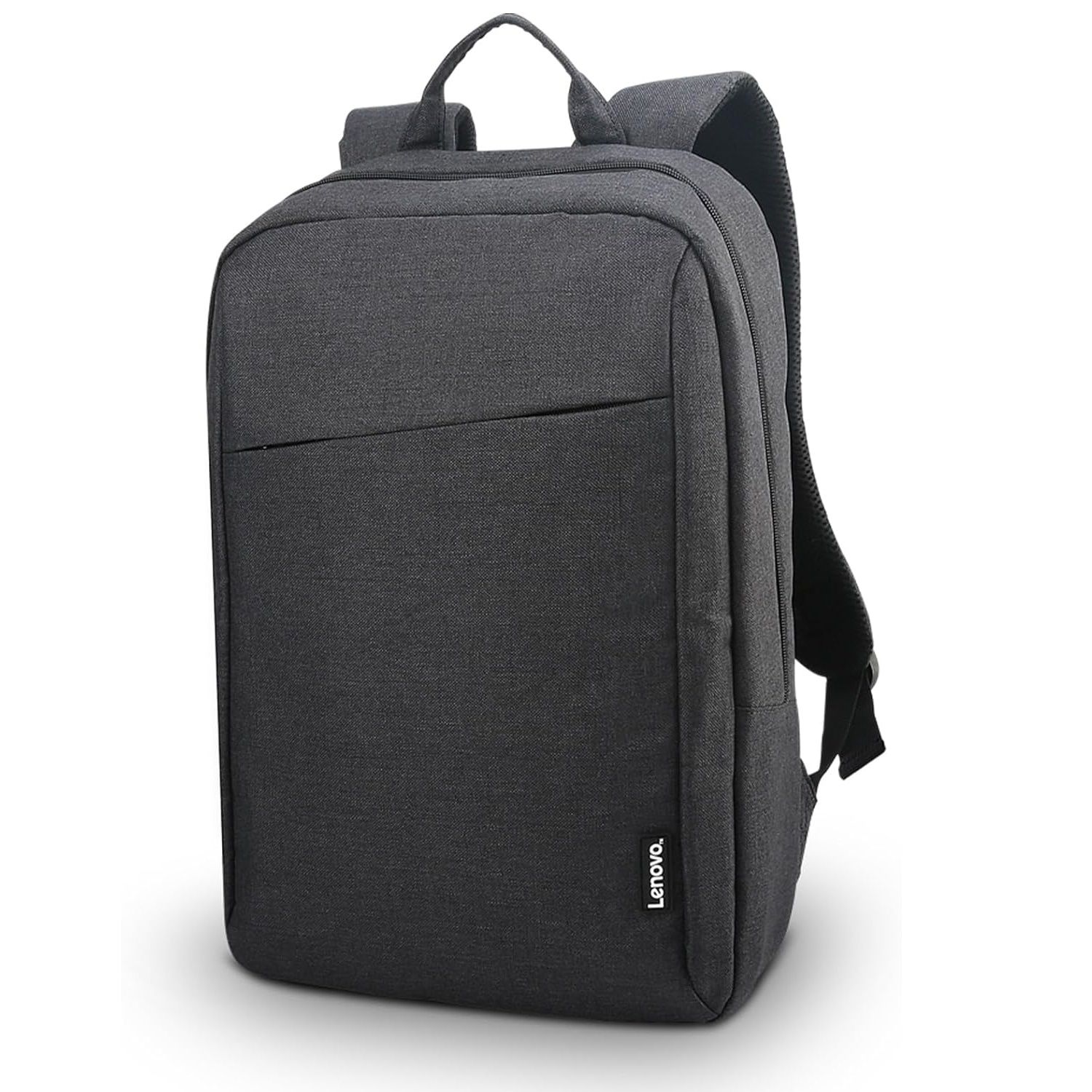 Lenovo Laptop Backpack B210 shown standing against a white background