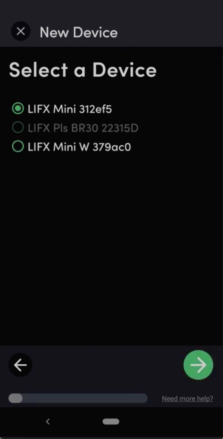 How to connect a LIFX bulb