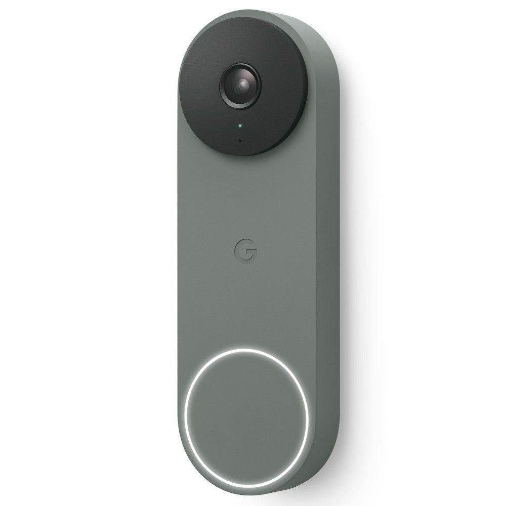 Google Nest Doorbell (2nd Gen, Wired) render in Ivy