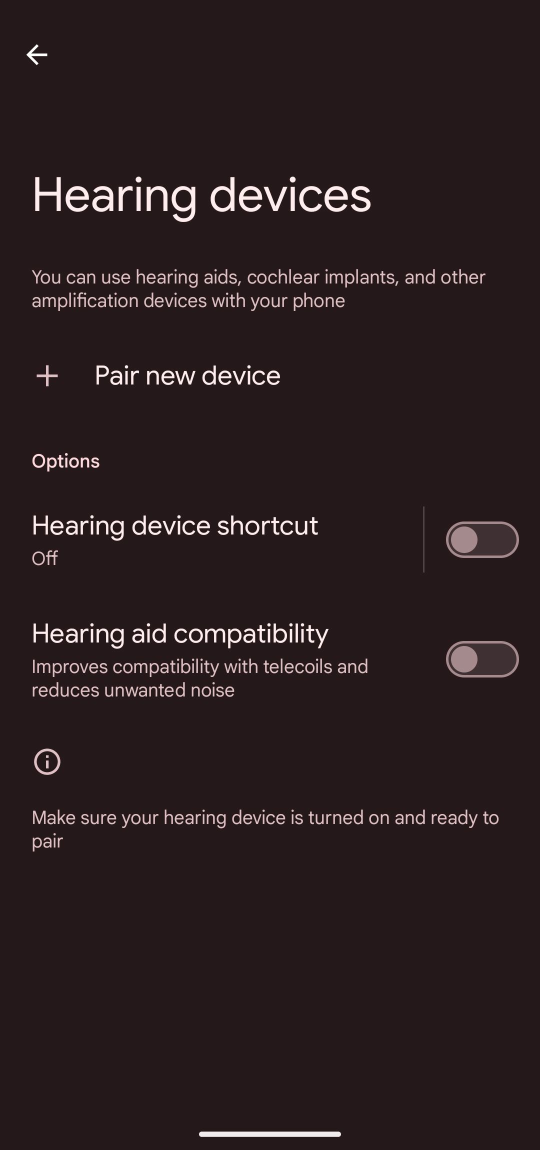 Accessibility features on Android 14