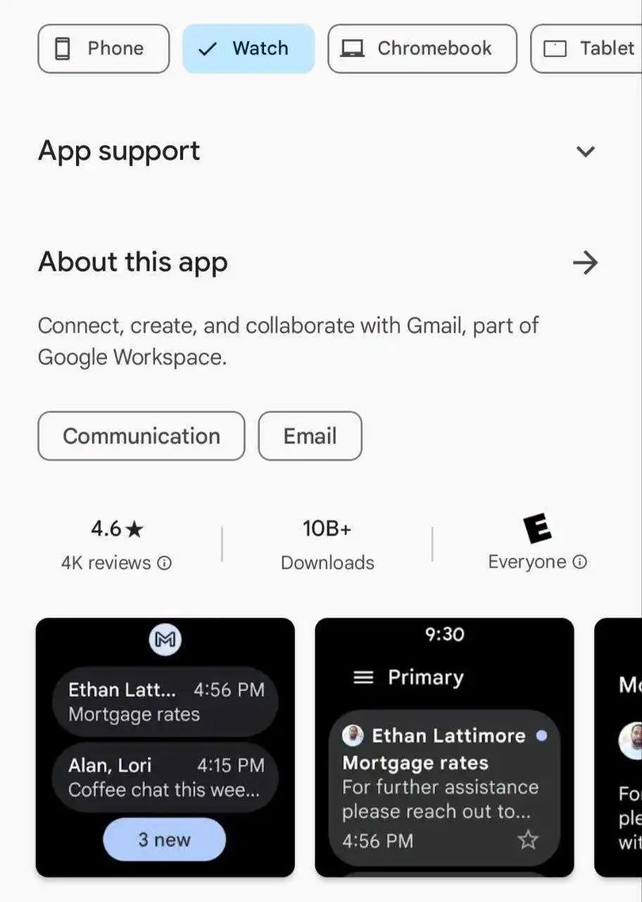 Google Play now shows app screenshots tailored to specific devices