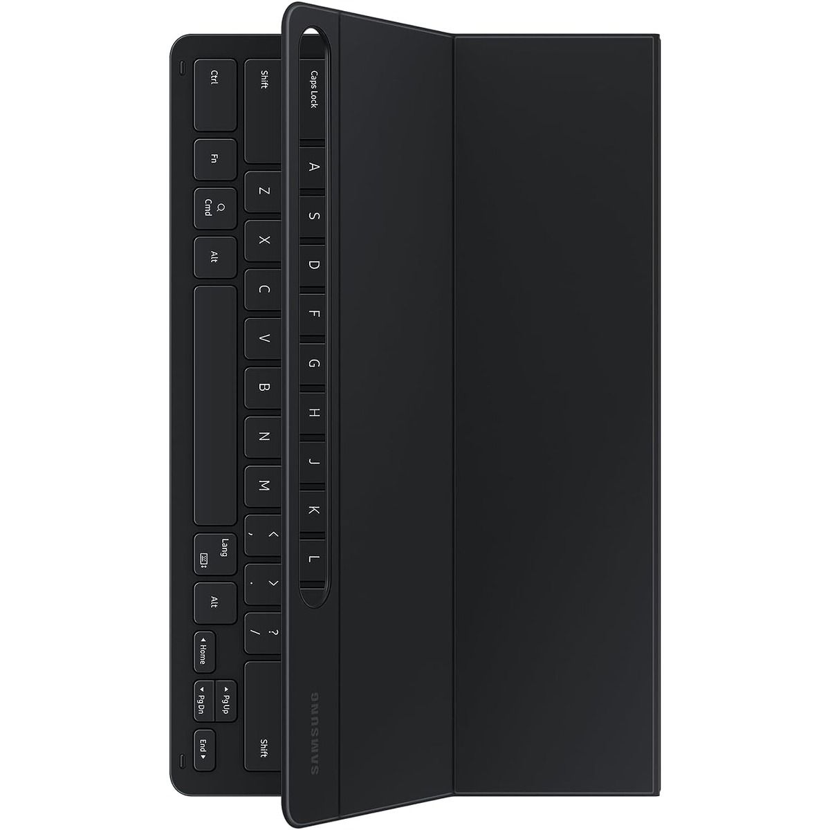 Samsung Book Cover Keyboard Slim for Galaxy Tab S9 FE+ against a white background