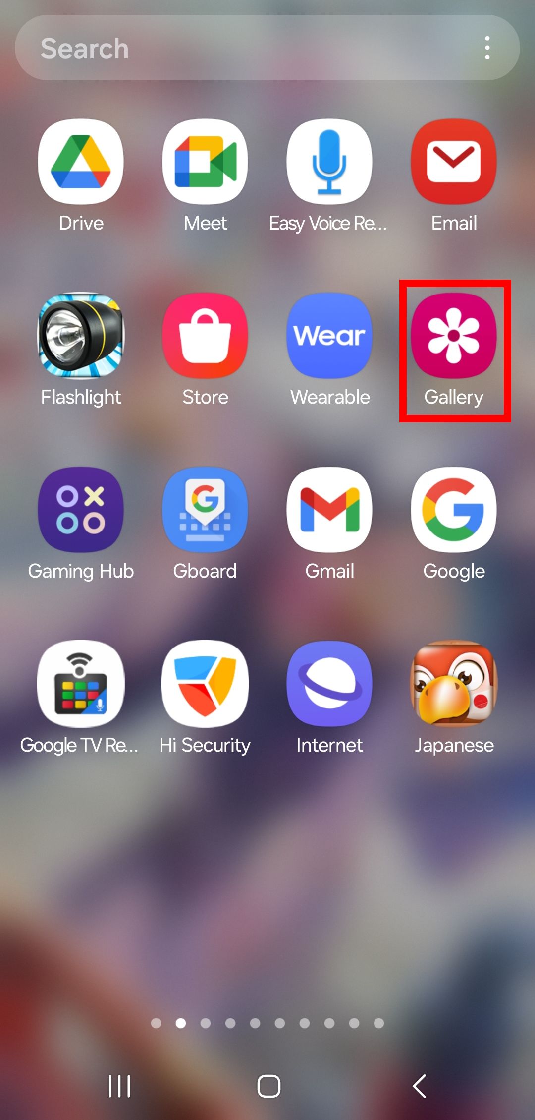 How to use samsung gallery s shared album feature