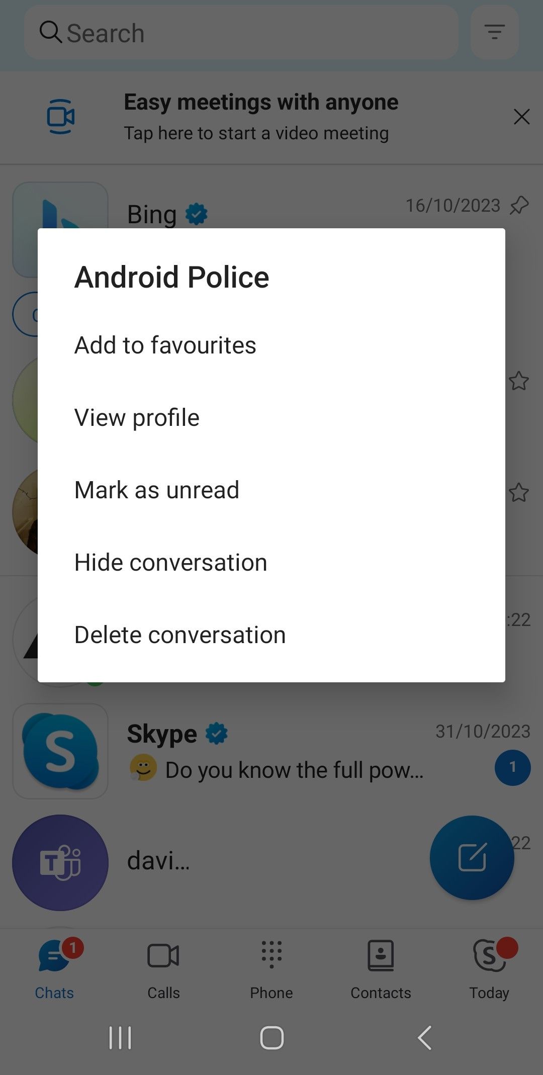 Skype how to delete your account