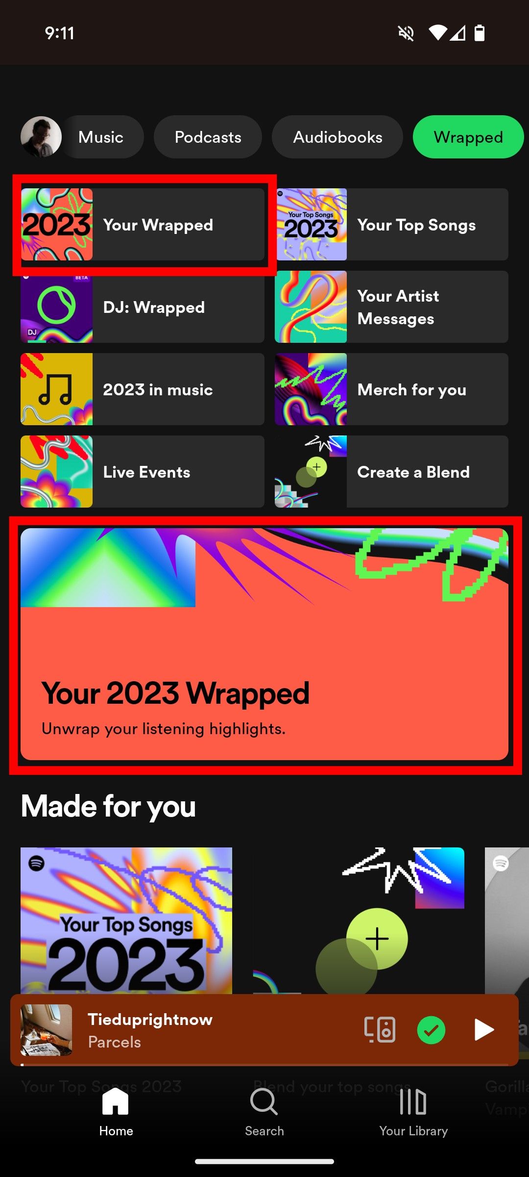 How to see your Spotify Wrapped playlists