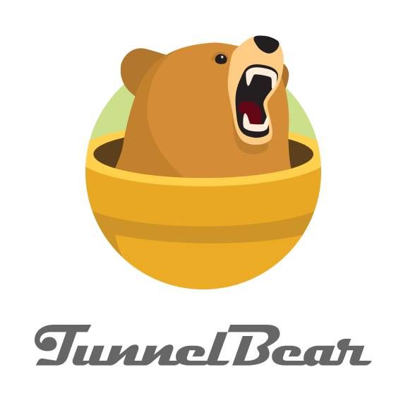 TunnelBear VPN logo on white background