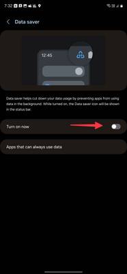 How To Turn Off Android Data Saver Mode