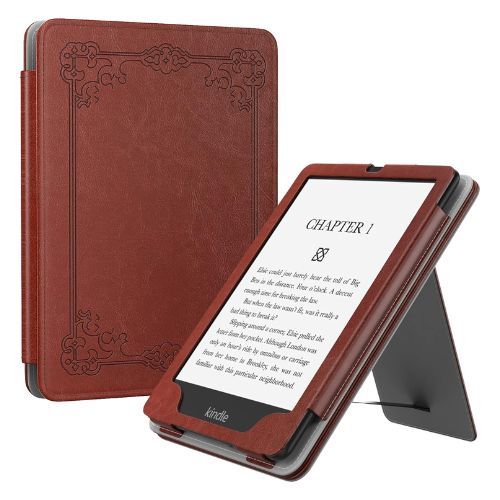 _MoKo Case for 6.8 Kindle Paperwhite in a brown leather