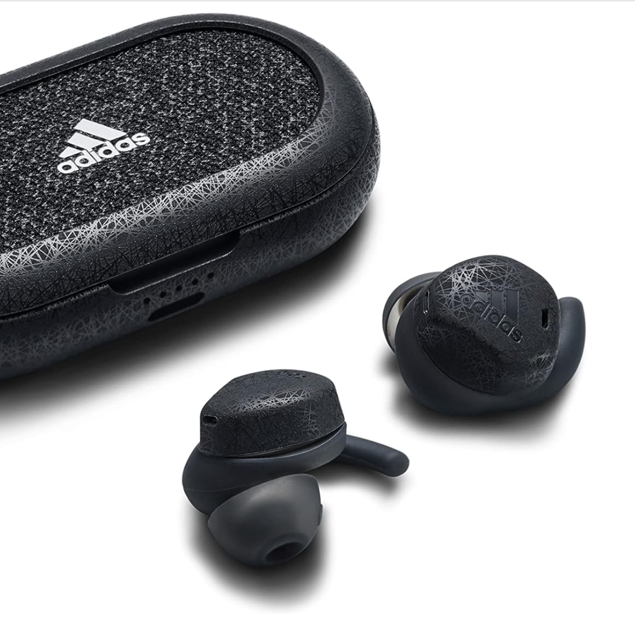 Adidas FWD-02 Sport earbuds with case in black version