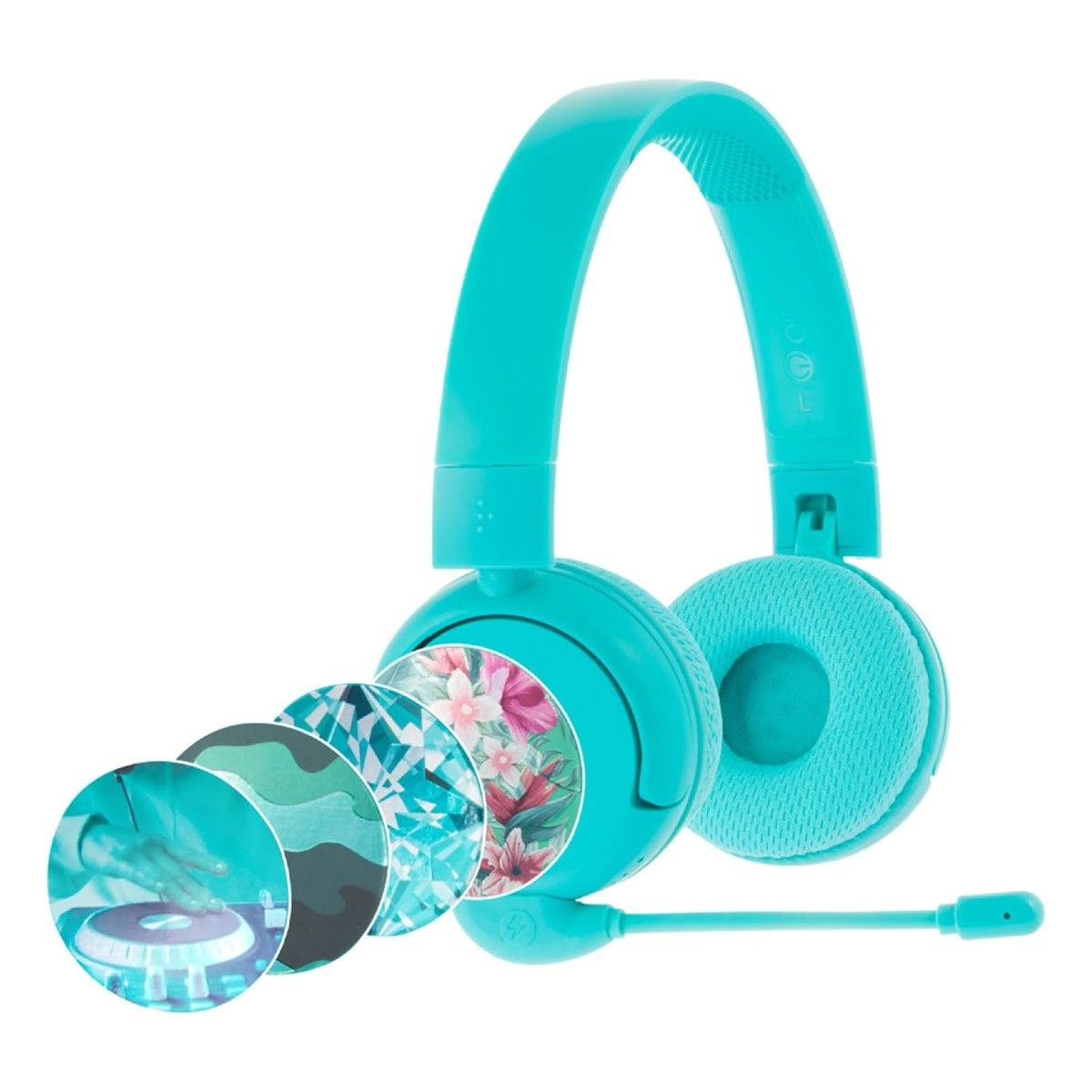 Best Headphones For Kids In 2024   Amazon Bluetooth Kids Headphones With Boom Microphone 