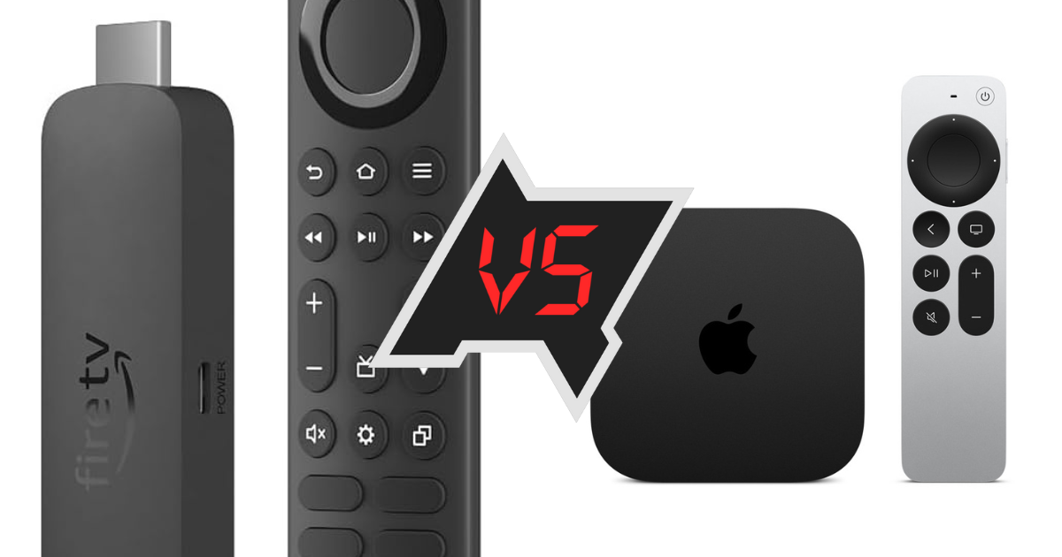 The Amazon Fire TV Stick 4K Max vs Apple TV 4K (2022)