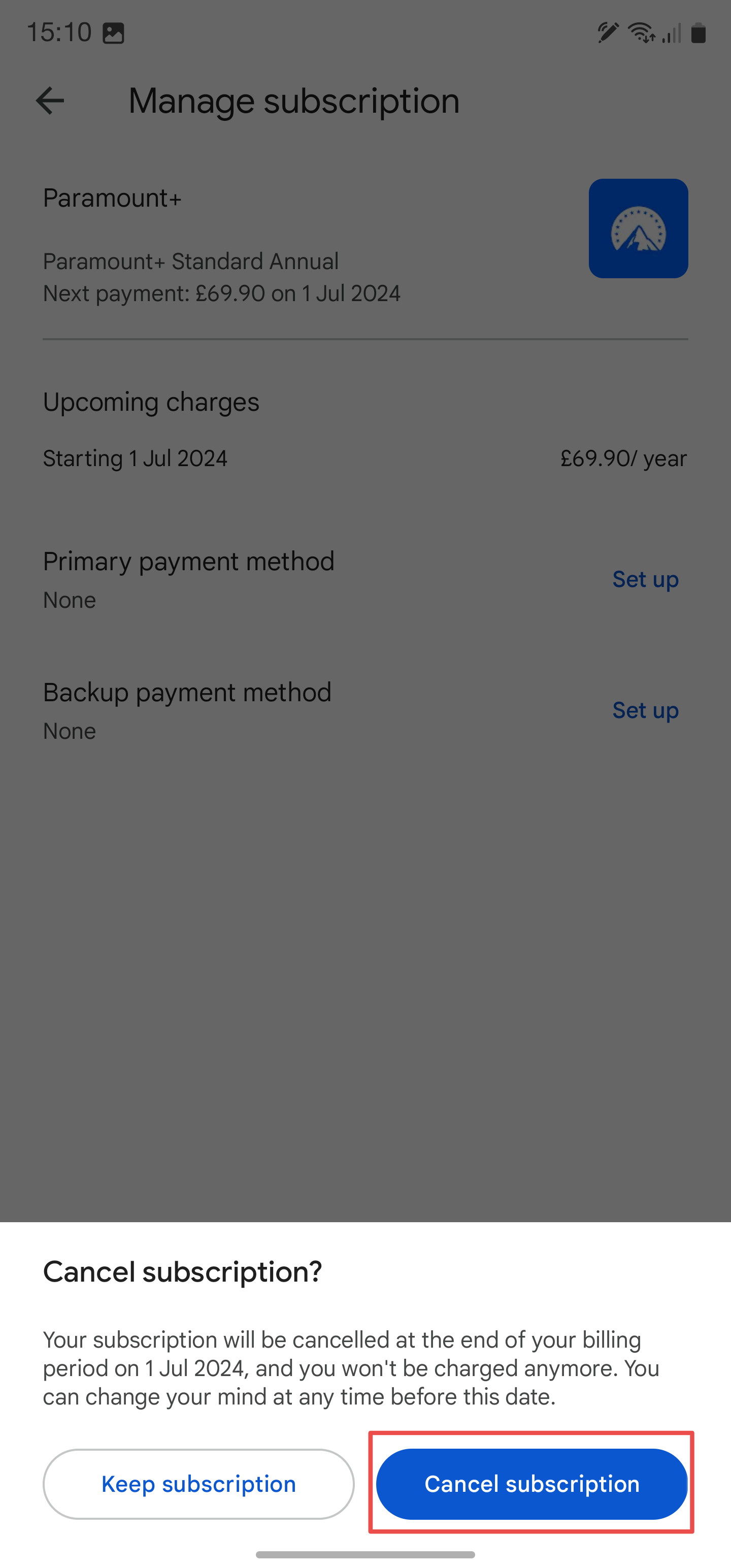 Paramount+ With Showtime How to cancel your subscription