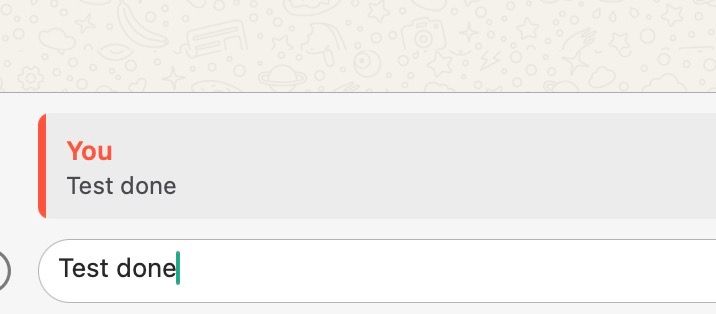WhatsApp: How to edit a message after you've tapped the send button