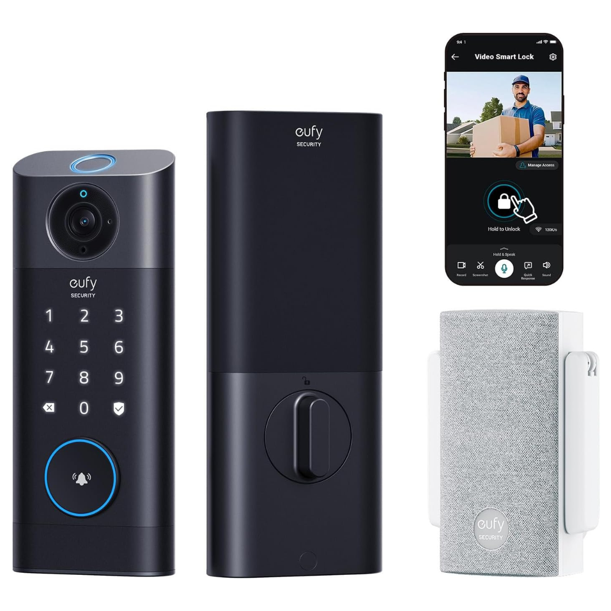 The Eufy S330 Smart Video Doorbell and Smart Lock