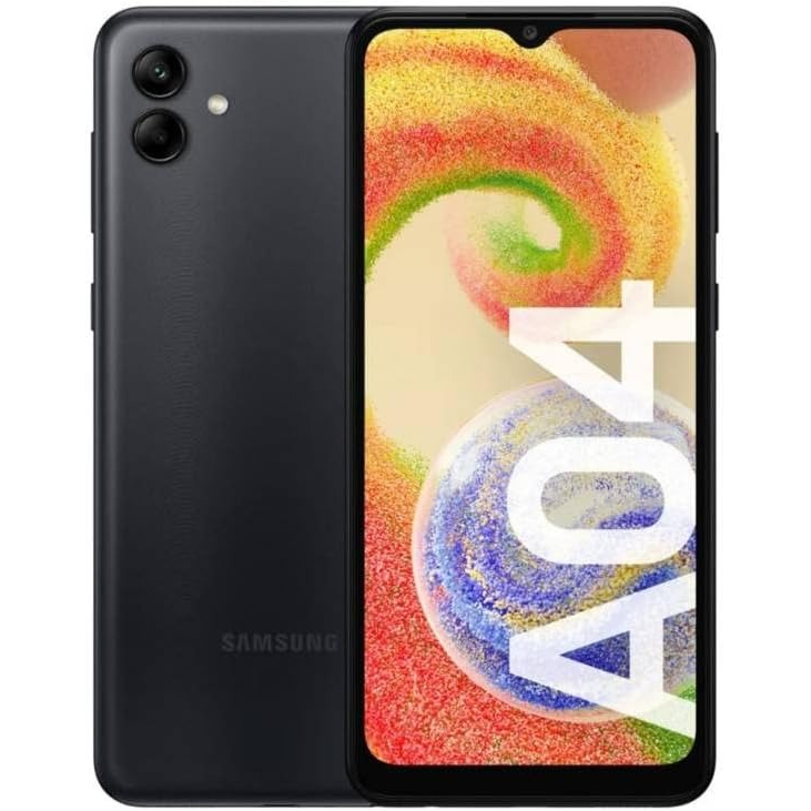 Product render of the Samsung Galaxy A04