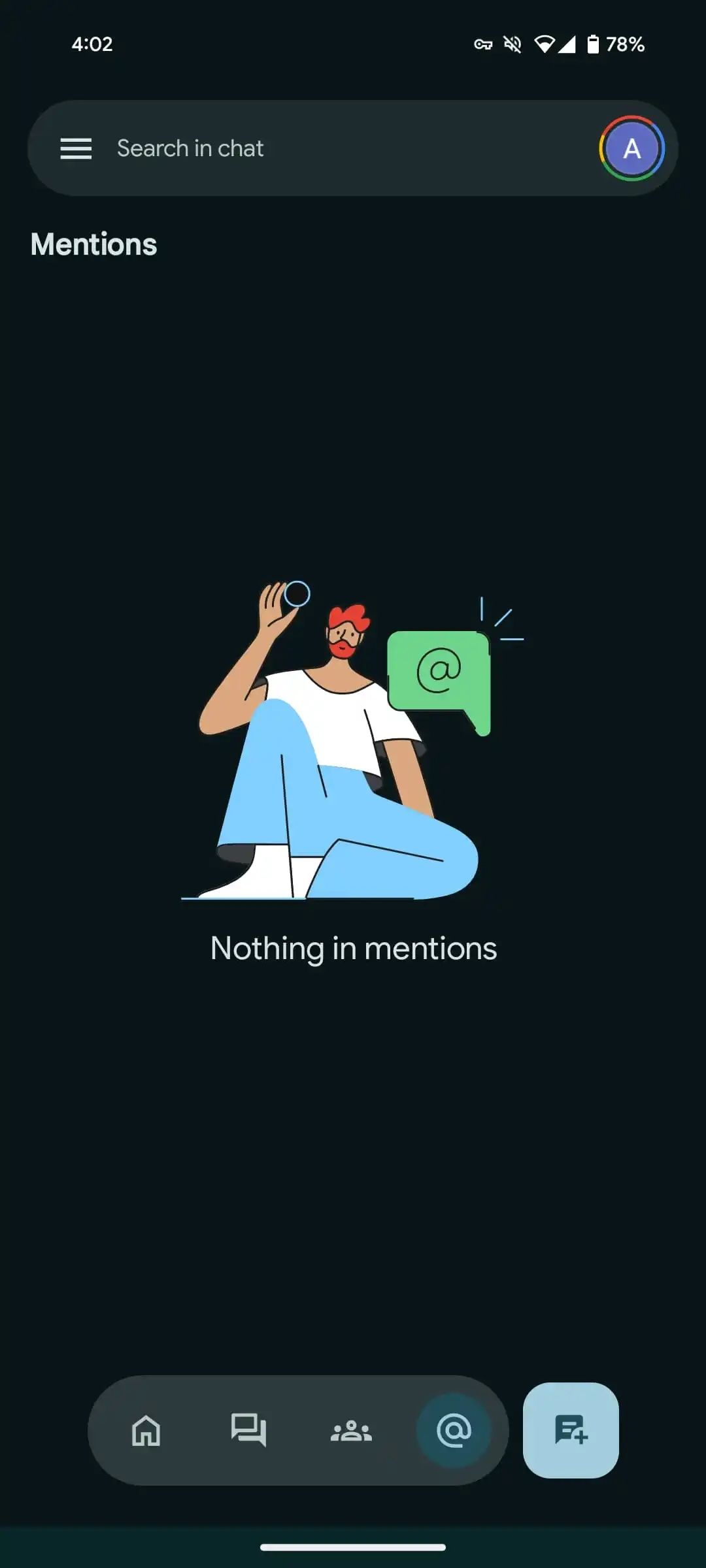 Redesigned Google Chat with floating tab bar rolling out on Android