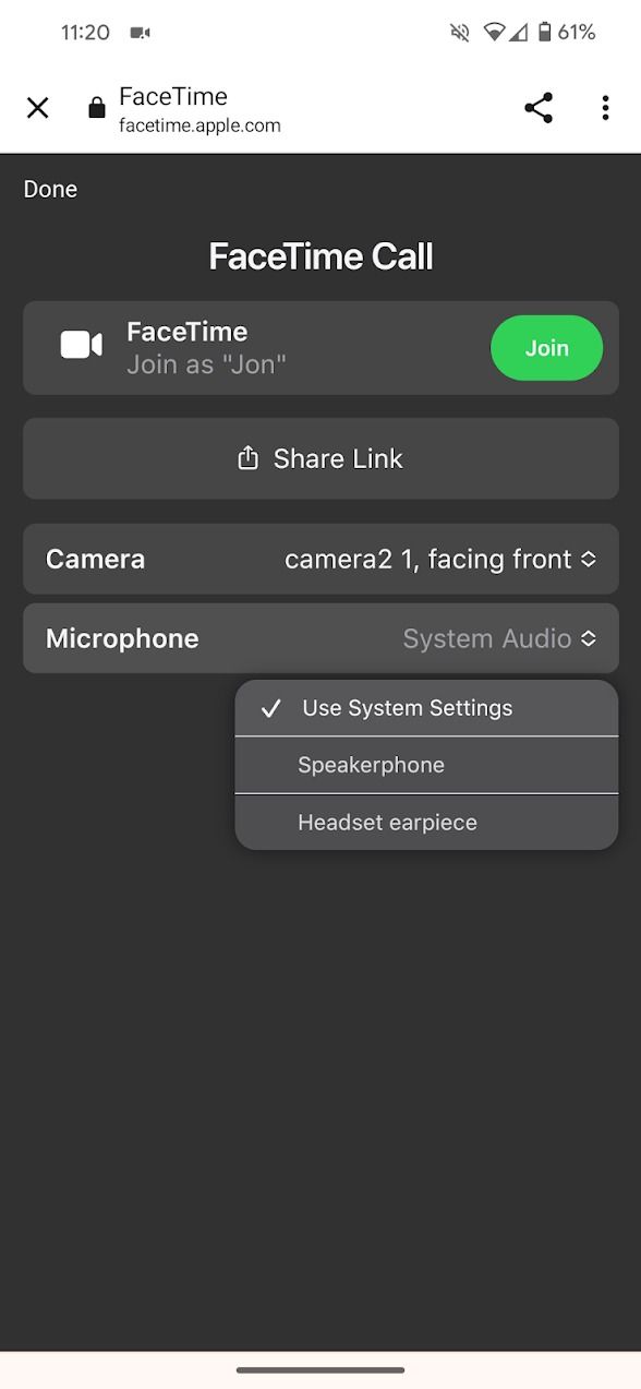 How to join a FaceTime call on your Google Pixel