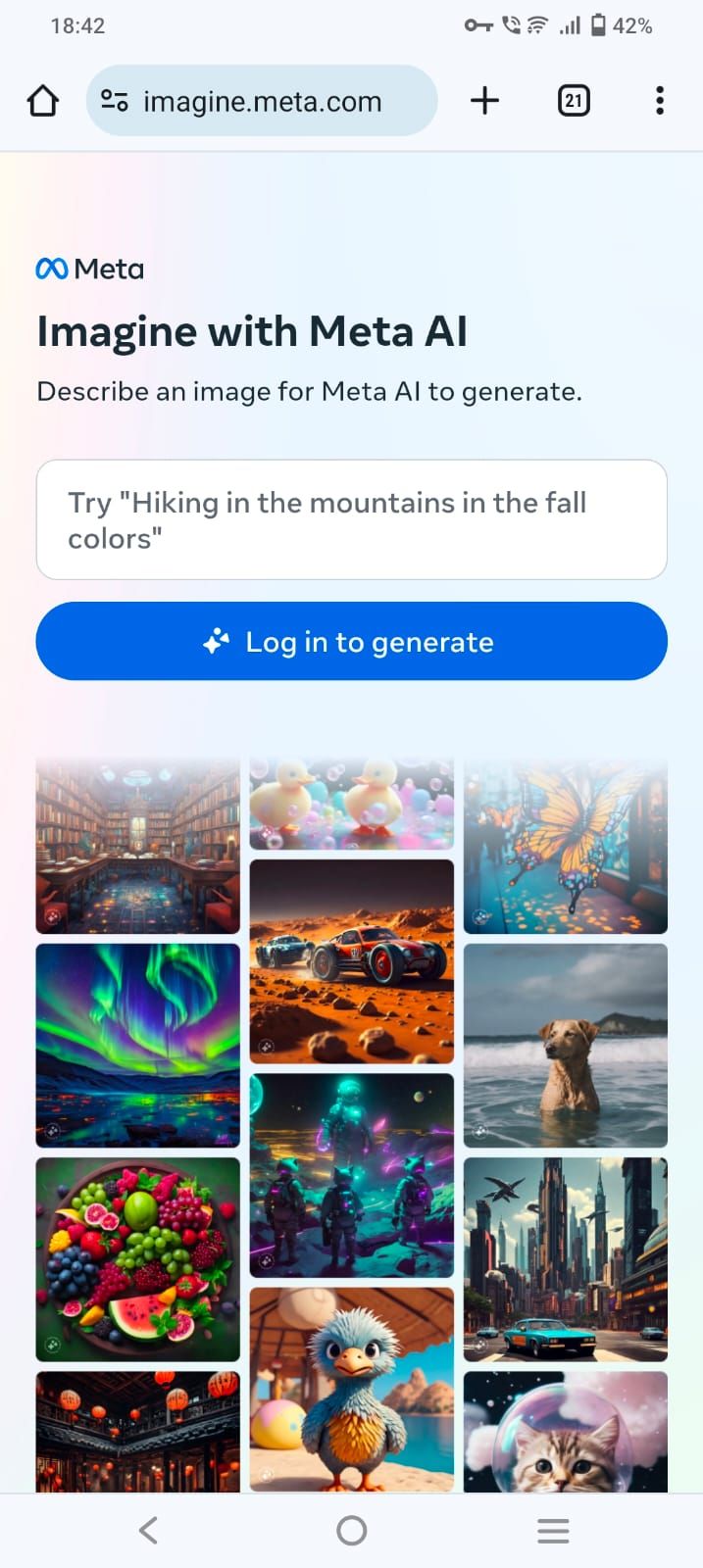 Instagram Reels: How to create realistic AI images with Meta AI