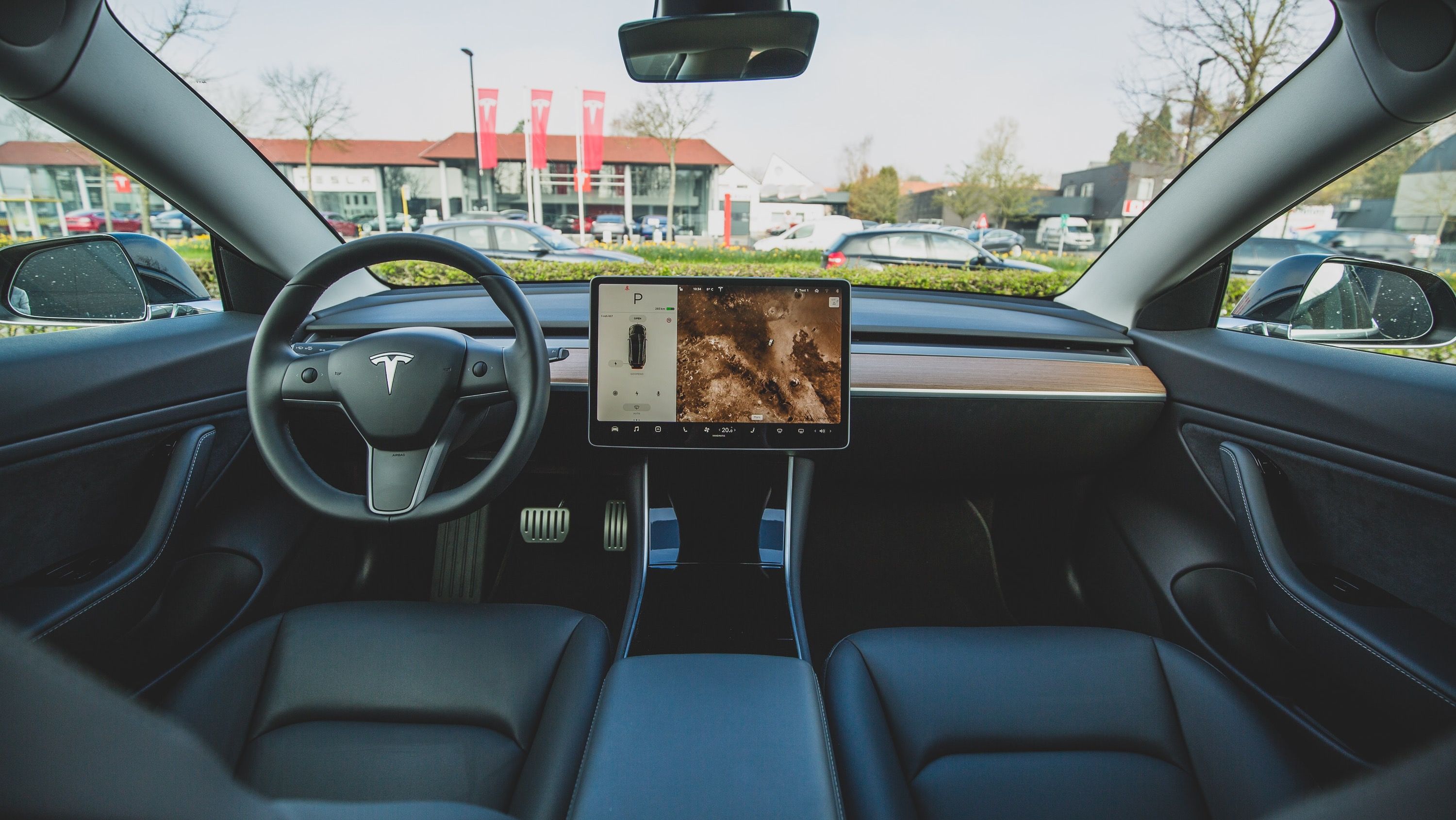 Plan a trip on sale in a tesla