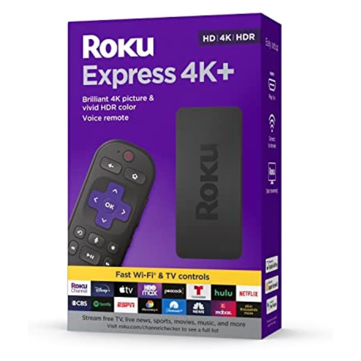 The Roku Express 4K+