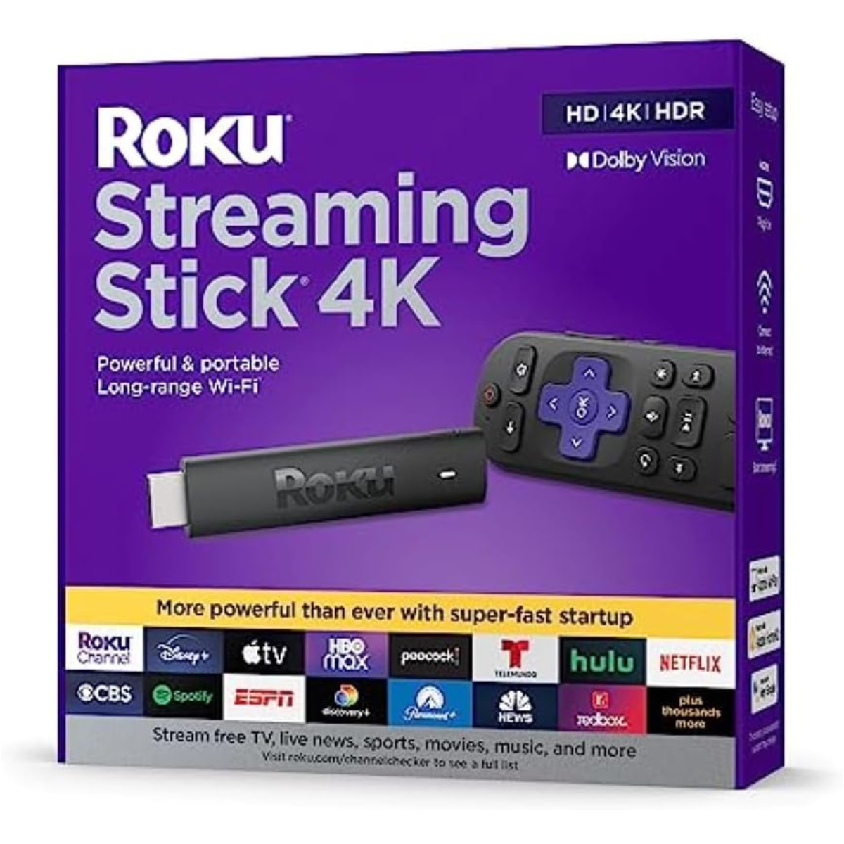 The Roku Streaming Stick 4K