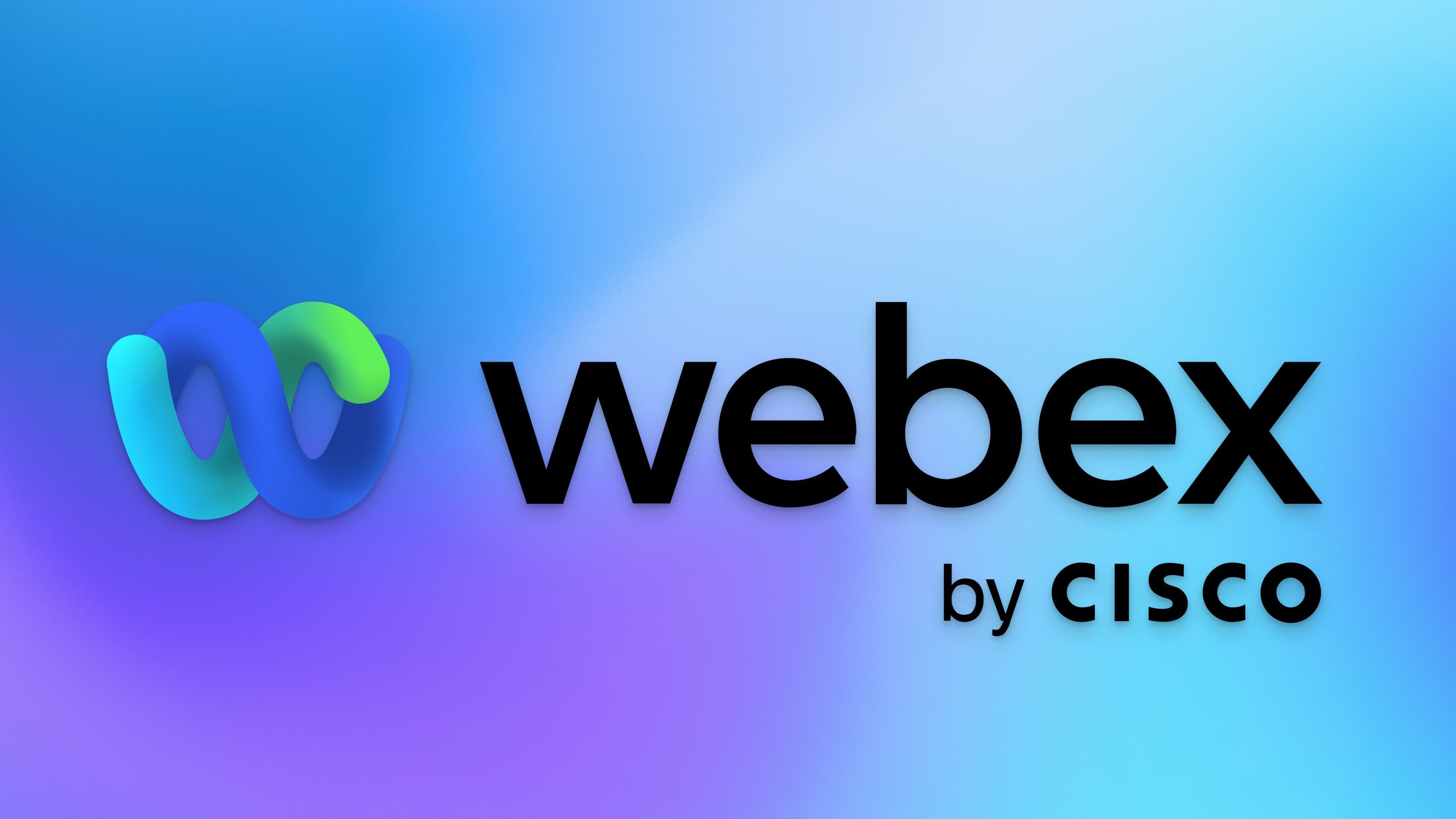 Webex logo with gradient background