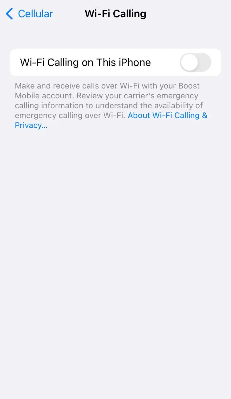why can t i call voicemail on iphone