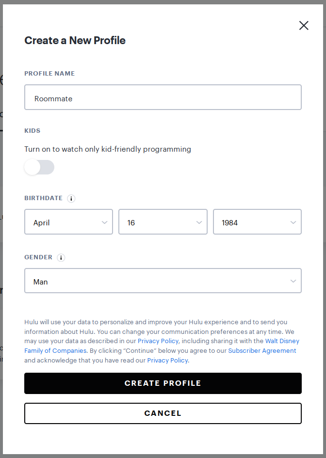 Hulu: How To Add Or Delete A Profile