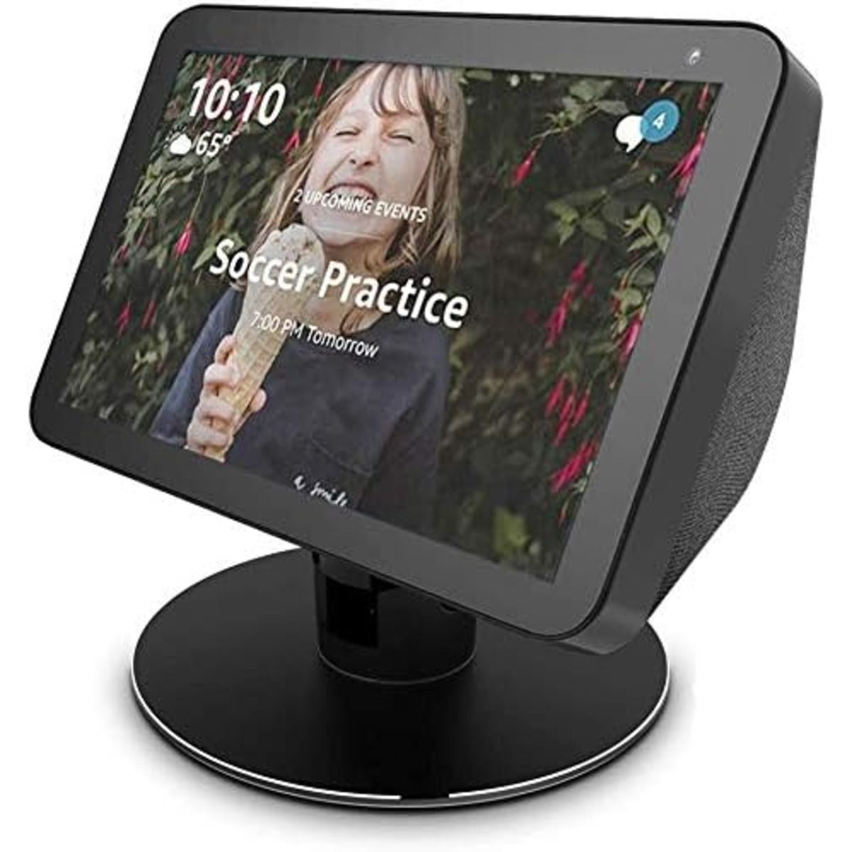 PlusAcc Magnetic Stand for Echo Show 8 (1st 2nd) 5 (1st 2nd 3rd) Swivel  Tilt Adjustable Function to Get Good Viewing/Camera Angl