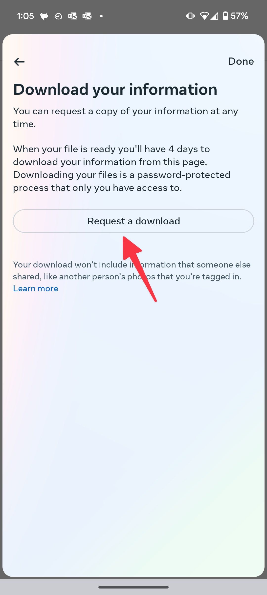 Export Message How to export messages from Facebook and Instagram