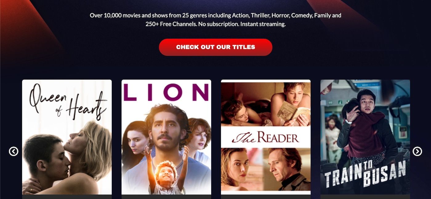 Free movie streaming clearance sites without sign up