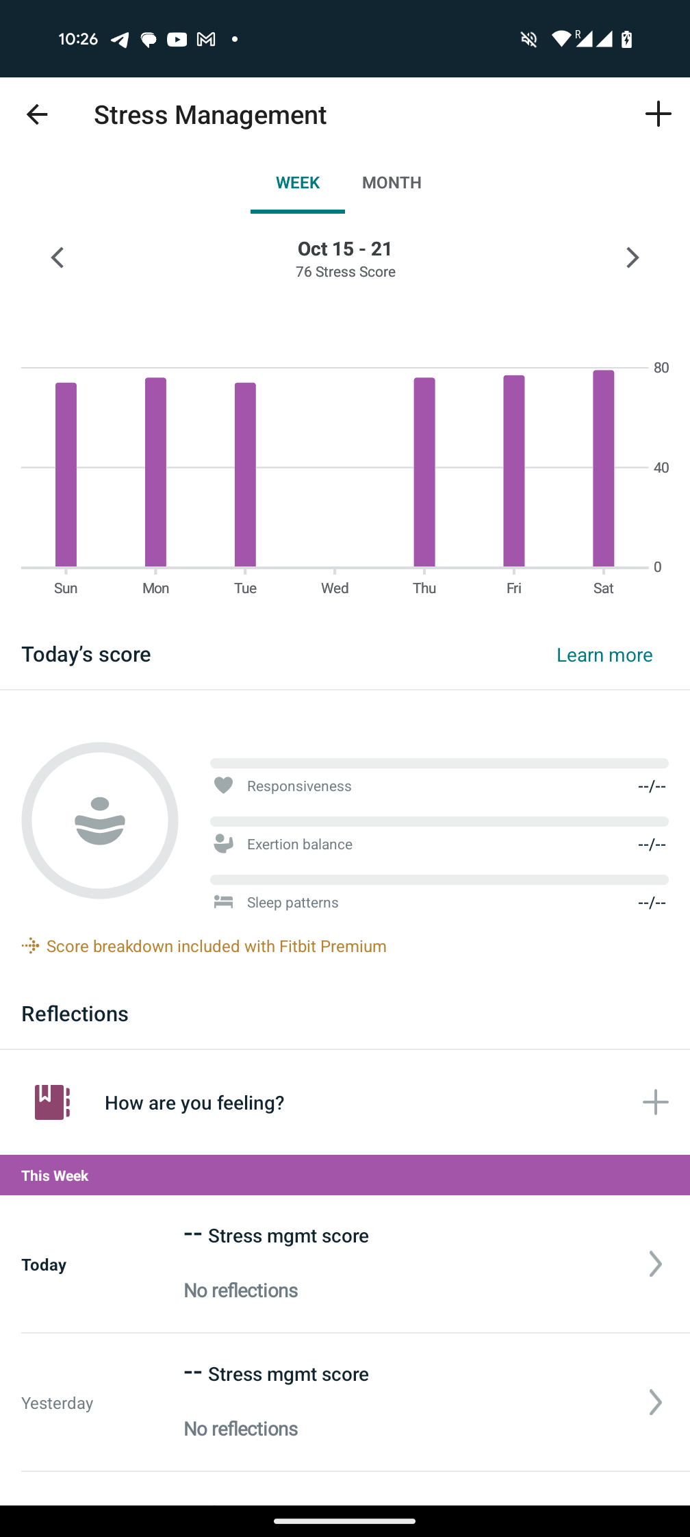 How do I track and manage stress with my Fitbit device - Fitbit Help Center