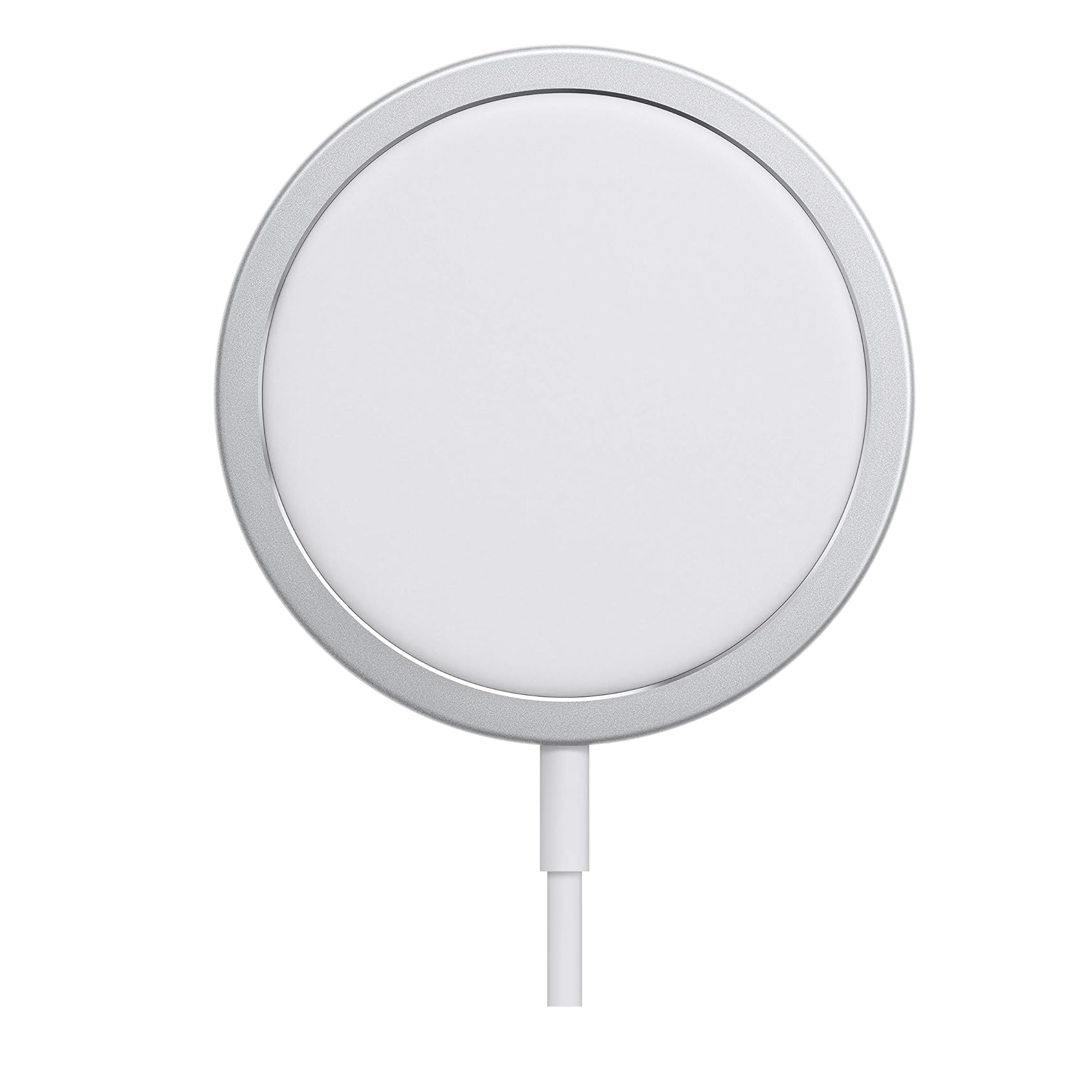 Apple MagSafe Charger on white background.