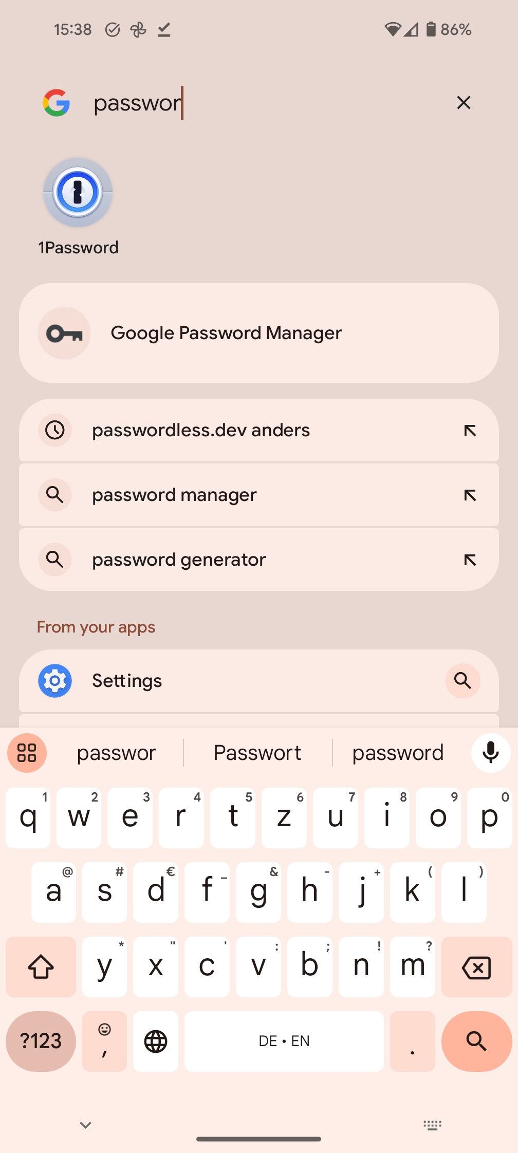 Der Zugriff auf den Google Password Manager auf Ihrem Pixel-Telefon ist ...