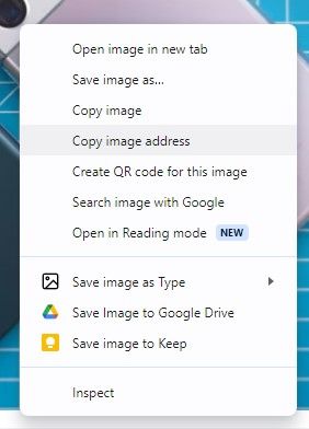google chrome pop up window for images