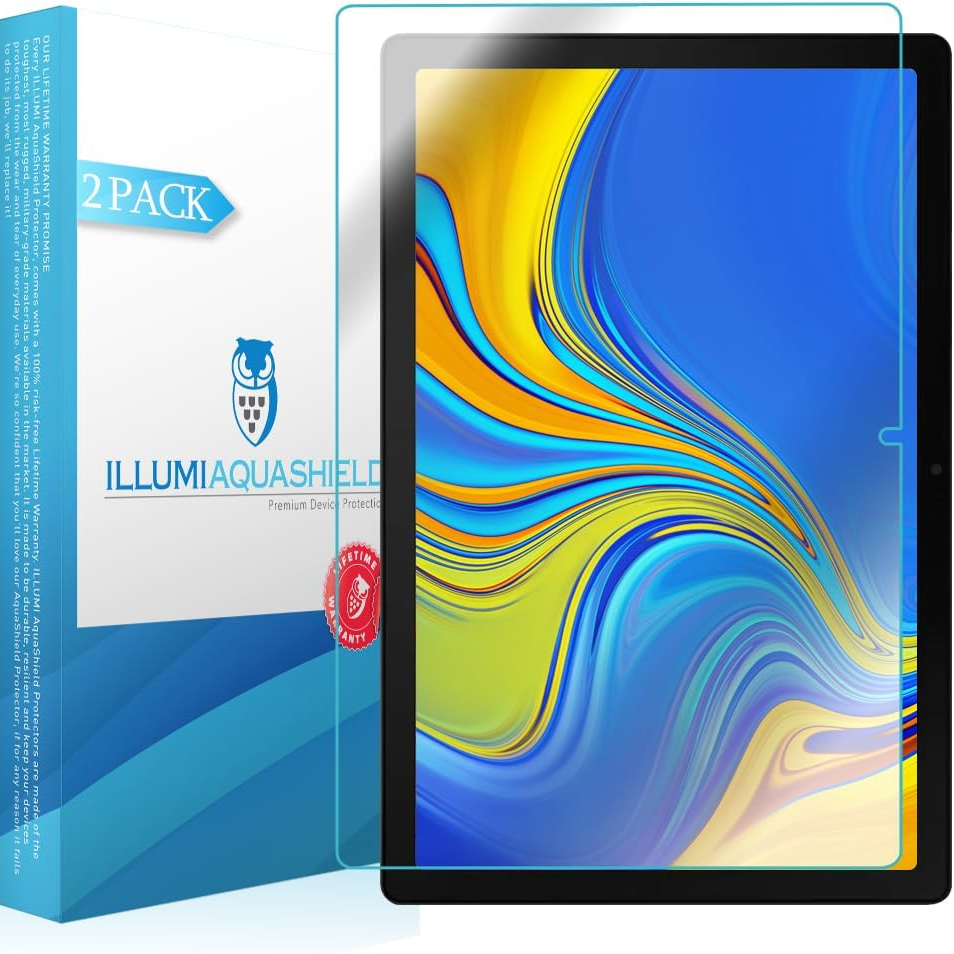 Illumi AquaShield Ultra Clear Screen Protector for Samsung Galaxy Tab A9+ on a white background