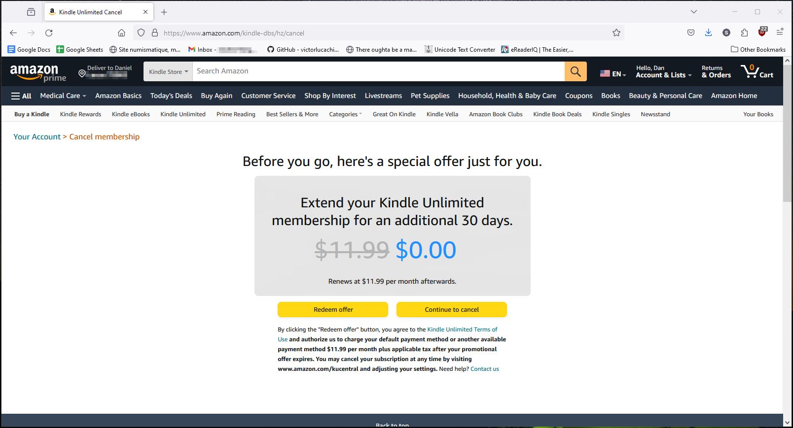 Kindle Free Trial: Get 1 Month of Kindle Unlimited for Free or 2