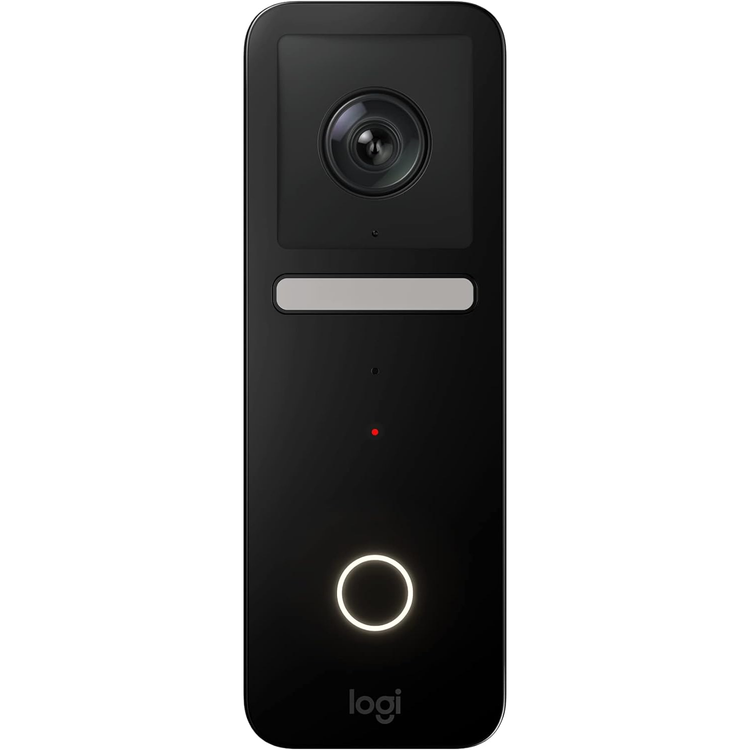 logitech circle view doorbell camera, front view