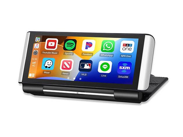 Upload Android Auto to any automobile with this folding 6.8-inch show for only 0 as of late