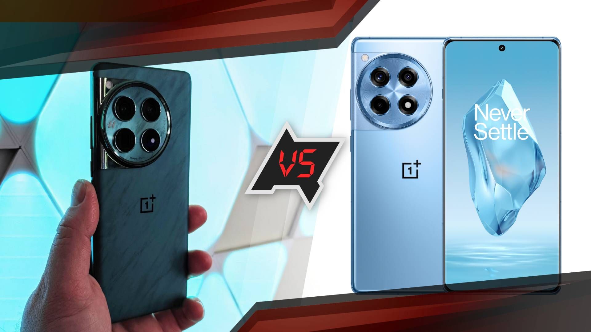 The OnePlus 12 compared to the OnePlus 12R