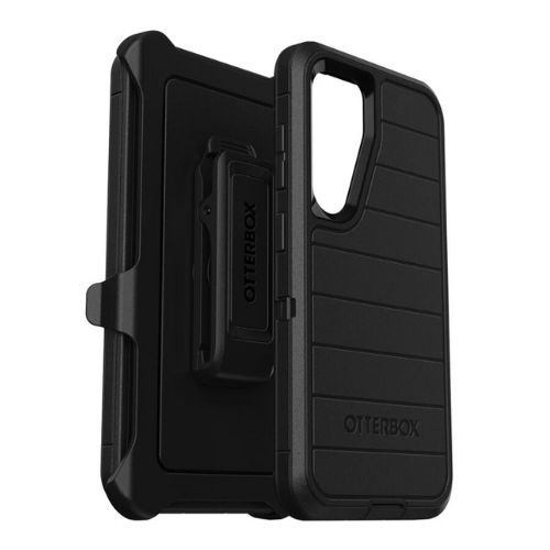 OtterBox Defender Series Pro for Galaxy S24 in black with belt clip holder