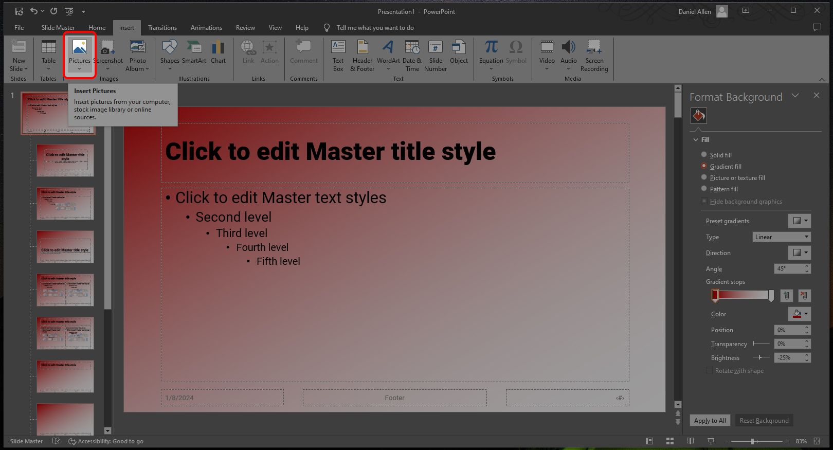 Microsoft PowerPoint The difference between templates and themes
