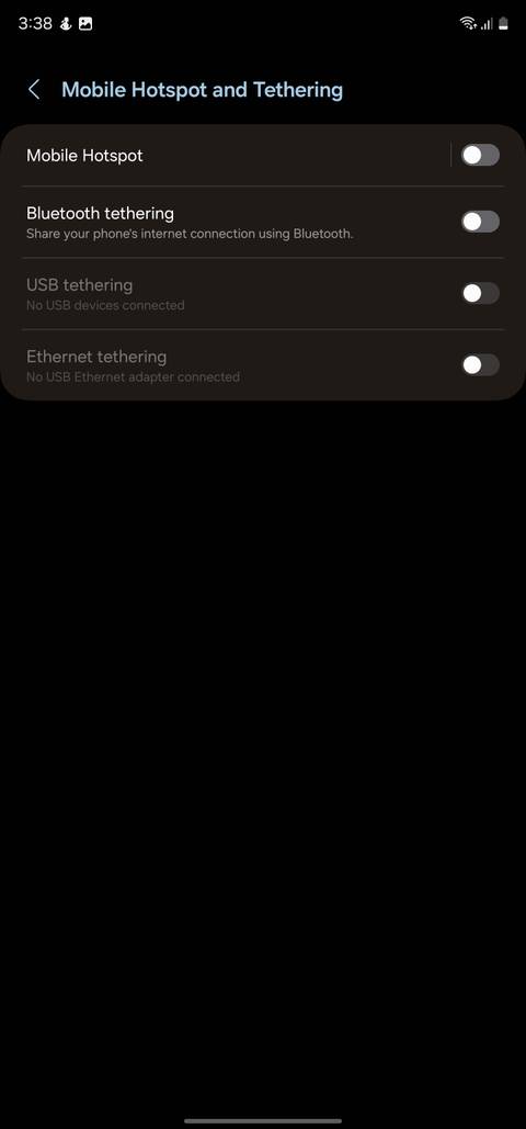 How to tether a Samsung Galaxy phone's data service to your router