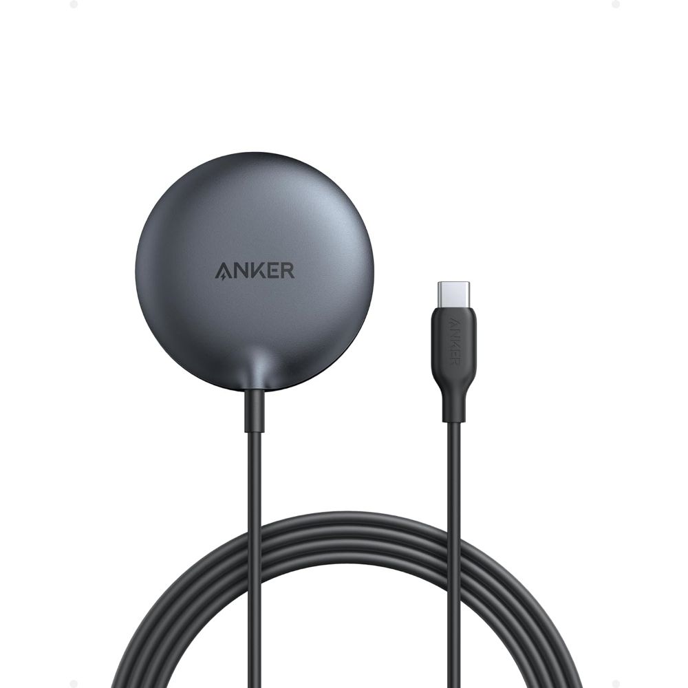 Anker MagGo Magnetic Wireless Charger Pad on a white background