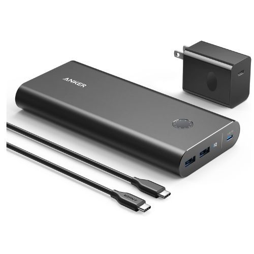 Anker PowerCore+ 45W power adapter with wall charger