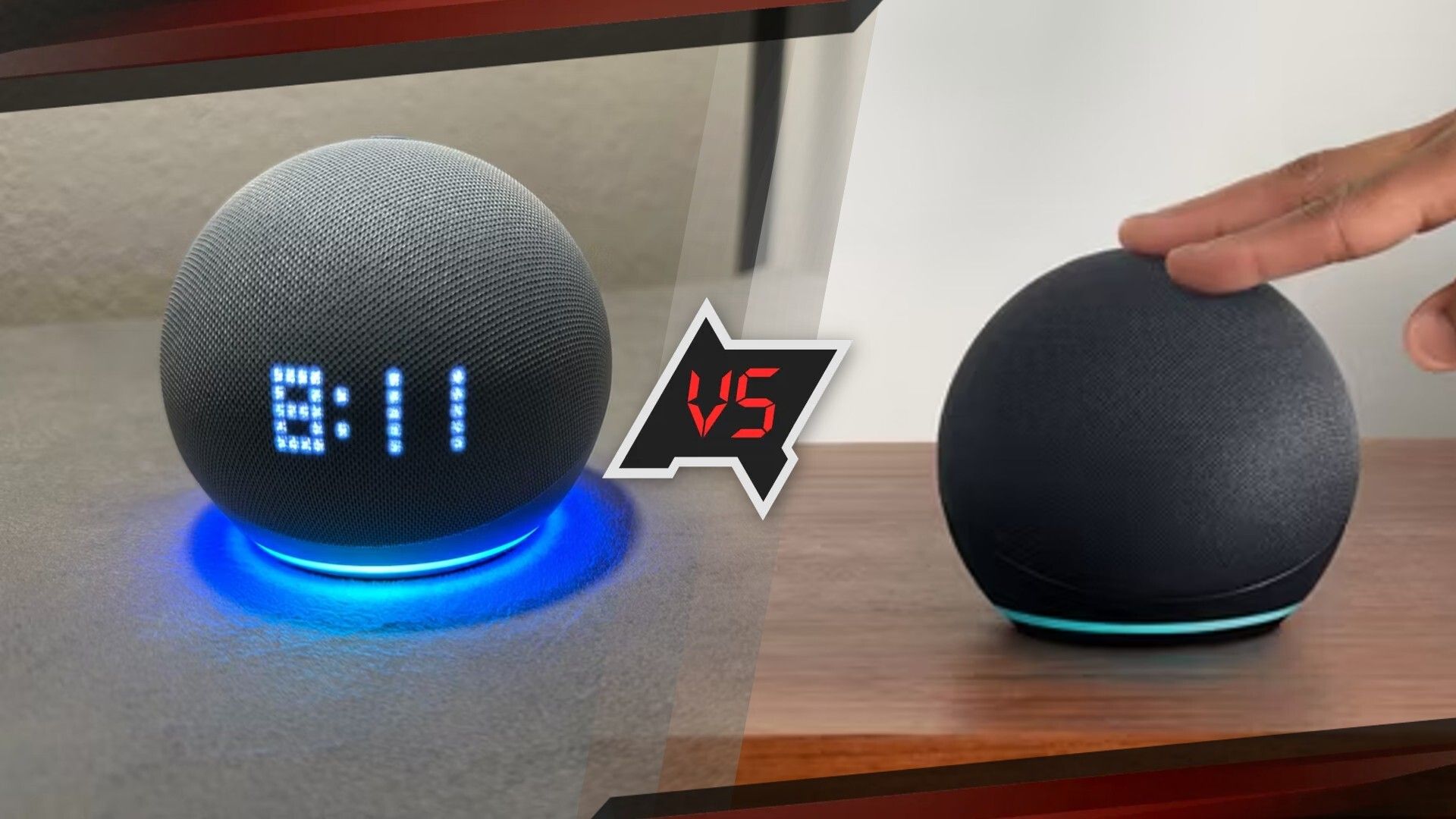Echo Dot 4th Gen With Clock Alexa, Display Blue - Smart