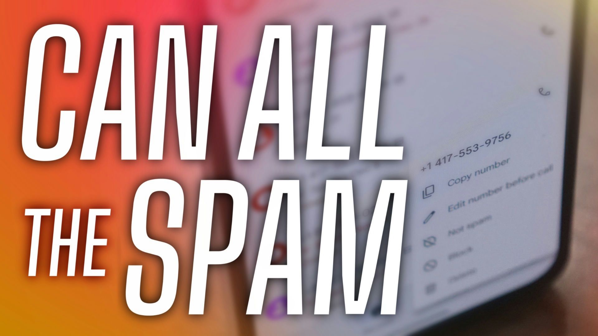 How to block spam calls on Android thumbnail